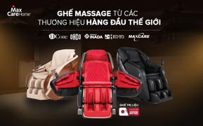 Ba mẫu ghế massage trị liệu đáng chú ý trên thị trường