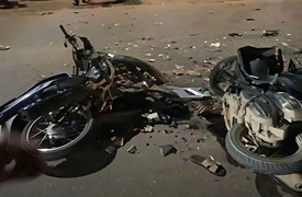 Hai xe máy tông trực diện, 3 người chết