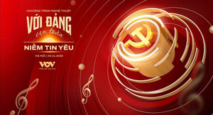 Chương trình nghệ thuật đặc biệt 'Với Đảng vẹn toàn niềm tin yêu' của VOV