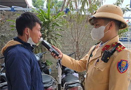 Bắc Ninh xử phạt gần 40.000 trường hợp vi phạm nồng độ cồn trong năm 2025