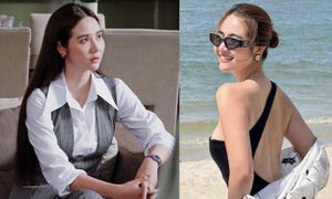 Vẻ gợi cảm ngoài đời của 'nữ tổng tài' đang gây sốt trên phim giờ vàng VTV