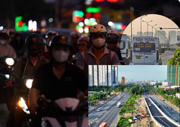 Tình trạng giao thông trái ngược ở các cửa ngõ TP.HCM sau Tết Dương lịch 2026