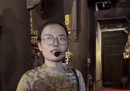 Đình chỉ nữ hướng dẫn viên thuyết minh sai tại di tích Lam Kinh