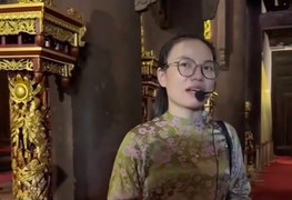 Xác minh clip hướng dẫn viên ở Lam Kinh nói về nhà Tây Sơn