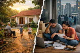 Bỏ không nhà ở quê và è cổ 20 năm trả nợ nhà Hà Nội, tôi làm giàu cho người khác