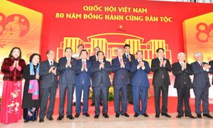 Tổng Bí thư Tô Lâm dự Lễ kỷ niệm 80 năm Ngày Tổng tuyển cử đầu tiên bầu Quốc hội