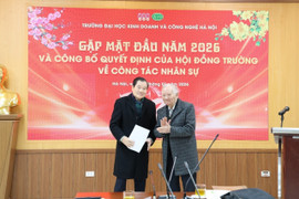 Trường ĐH Kinh doanh và Công nghệ Hà Nội có tân Phó Hiệu trưởng phụ trách