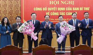 Lai Châu có 2 tân Phó Bí thư Tỉnh ủy