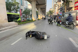Phóng nhanh rồi ngã xuống đường, nam thanh niên bị ô tô cán tử vong