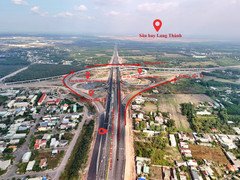 Hai siêu nút giao nối cao tốc với sân bay Long Thành tăng tốc về đích