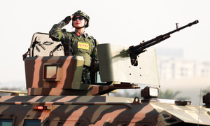 Dàn khí tài hiện đại của lực lượng Công an tham gia bảo vệ Đại hội XIV của Đảng