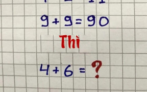Câu đố toán học 'ngược đời' làm khó cộng đồng mạng