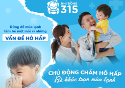 Phòng ngừa trẻ bị nhiễm lạnh, viêm đường hô hấp