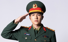 Mỹ nam gây sốt khi vào vai trung tá trong phim giờ vàng VTV
