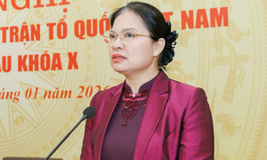 Bà Hà Thị Nga làm Phó Chủ tịch - Tổng Thư ký Ủy ban Trung ương MTTQ Việt Nam