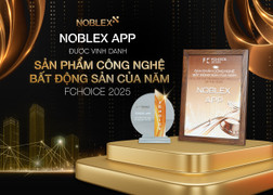 NOBLEX APP được vinh danh 'Sản phẩm Công nghệ Bất động sản của năm' tại FChoice