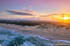 Ngắm những cánh đồng điện gió đem ‘lợi đơn lợi kép’ cho Gia Lai