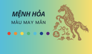 Mệnh Hỏa năm 2026 hợp màu gì?