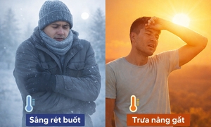 Miền Bắc 'sáng đông trưa hè': Cảnh báo đột quỵ từ những cú sốc nhiệt