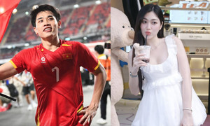 Sắc vóc bạn gái tin đồn của tiền đạo Nguyễn Đình Bắc