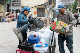 Người Hà Nội tất bật dọn nhà, bàn giao mặt bằng phục vụ thi công Vành đai 2,5