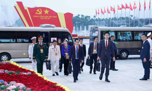 Khai mạc trọng thể Đại hội XIV của Đảng tại Trung tâm Hội nghị Quốc gia