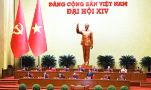 Toàn cảnh khai mạc Đại hội đại biểu toàn quốc lần thứ XIV của Đảng