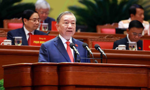 Toàn văn phát biểu của Tổng Bí thư Tô Lâm tại phiên khai mạc Đại hội XIV của Đảng