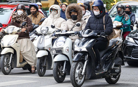 Tin không khí lạnh mới nhất: Miền Bắc rét nhất 2,8°C, giảm gần 12°C