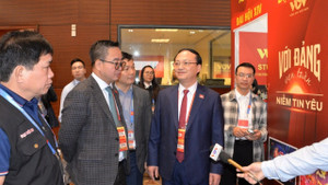 VOV bám sát các hoạt động tại Đại hội XIV của Đảng