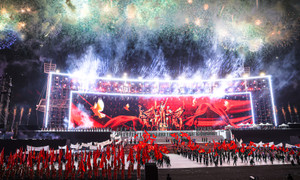 Những hình ảnh ấn tượng tại đêm tổng duyệt 'Dưới lá cờ vẻ vang của Đảng'