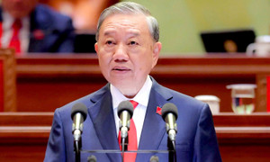 Đồng chí Tô Lâm tái đắc cử Tổng Bí thư khoá XIV