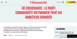 Truyền thông quốc tế đánh giá cao tầm nhìn, sự đồng thuận tại Đại hội XIV 