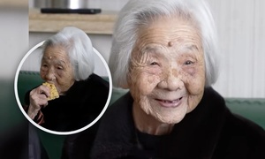 Cụ bà 101 tuổi thức khuya xem tivi mỗi đêm, bí quyết trường thọ mới gây chú ý