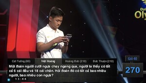 Câu đố Olympia gây bão mạng: Chia theo cách quen thuộc là sai ngay