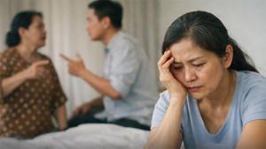 Tôi 47 tuổi, đã có cháu ngoại nhưng vẫn bị nhà chồng ép sinh con trai