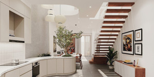 Những mẫu giếng trời độc đáo cho nhà phố