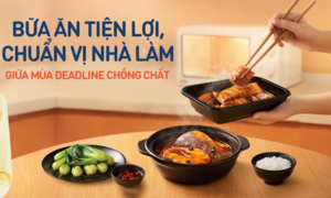 Bữa ăn tiện lợi, chuẩn vị nhà làm giữa mùa deadline chồng chất
