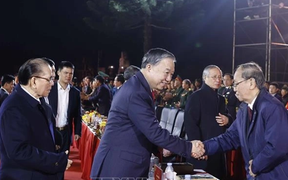 Tổng Bí thư Tô Lâm dự Chương trình cầu truyền hình 'Hai tay xây dựng một sơn hà'