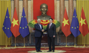 'Đây là thời khắc để tiếp tục tăng cường và phát triển quan hệ Việt Nam - EU'