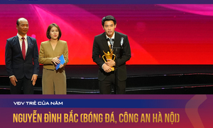 HLV Kim Sang Sik, Nguyễn Đình Bắc được vinh danh tại Cúp Chiến thắng 2025