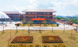 Trường nội trú liên cấp tại Si Pa Phìn, Điện Biên trước giờ khánh thành