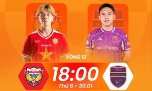 Kết quả Hà Tĩnh vs Becamex TP.HCM, vòng 12 giải V.League mới nhất
