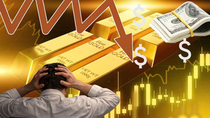Vàng 'bốc hơi' 380 USD trong tích tắc, thị trường choáng váng
