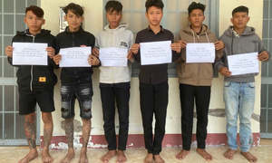 Bắt khẩn cấp 6 kẻ côn đồ đánh 2 người nhập viện trong đêm ở Tây Ninh