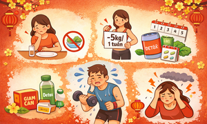 5 sai lầm nhiều người mắc khi giảm cân đón Tết