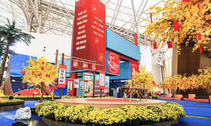 Toàn cảnh Hội chợ Mùa Xuân 2026 trước giờ khai mạc