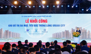 Handico - Sunshine Group - Thái Nam Land khởi công KĐT Bắc Thăng Long Urban City