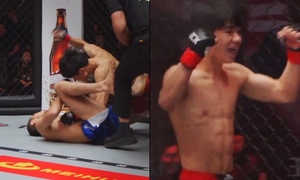 Võ sĩ MMA Trung Quốc chỉ mất 5 giây đấm gục đối thủ