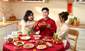 Thưởng thức bộ ba hương vị nem giòn rụm, nhân ngọt thơm đầy đặn từ TH true FOOD